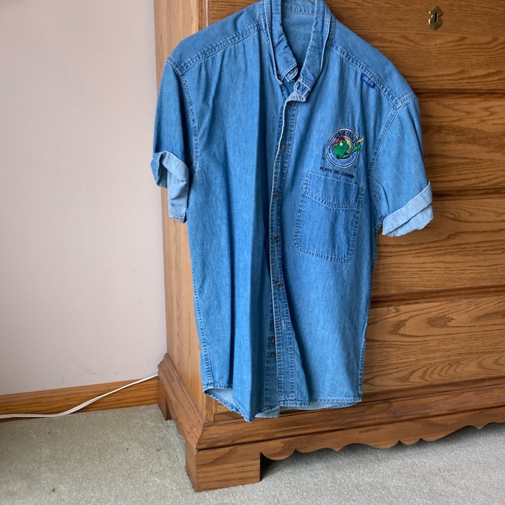 Levi's Light Blue Denim Casual Shirt